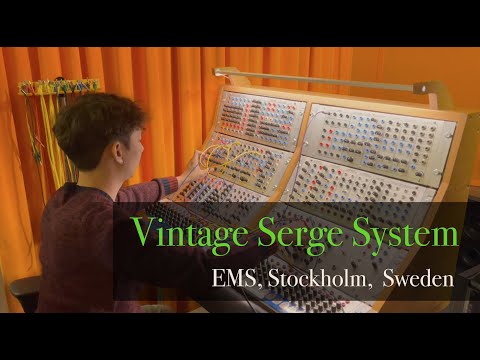 My conversation with Vintage "Serge" System at EMS, Stockholm