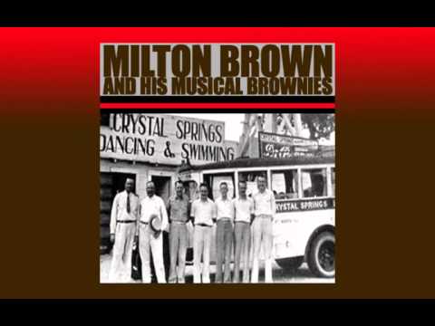 MILTON BROWN & His Musical Brownies - Texas Hambone Blues (1936)