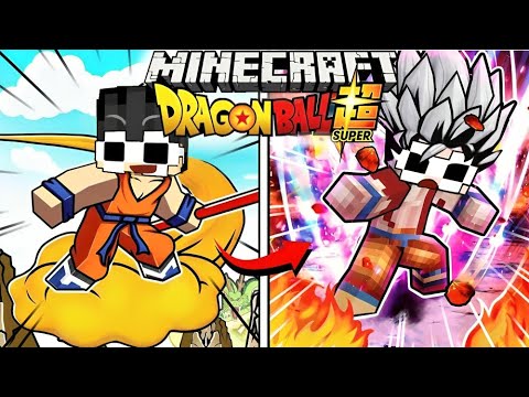 I Survived as GOKU in DRAGON BALL Minecraft!