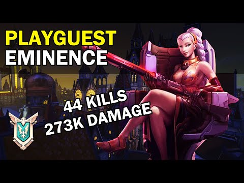44 Kills 273K Damage PlayGuest Lian Paladins Competitive (Master) EMINENCE - Immortal X11