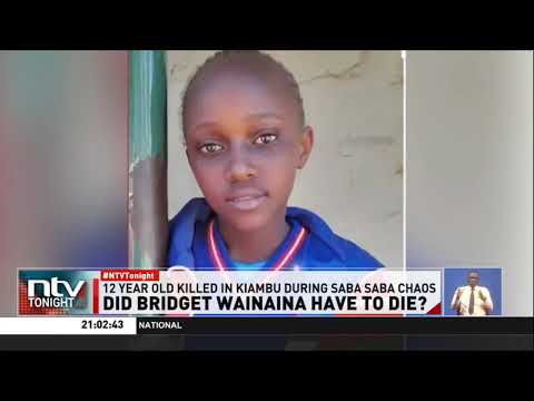 Saba Saba chaos: Bridget Njoki, 12, Fatally Shot while inside her home