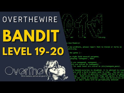 OverTheWire Bandit Walkthrough - Level 19 - 20