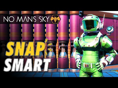 The BEST Snap Techniques for Clean Builds | No Man's Sky Base Building Essentials