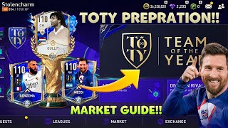 DO THIS!! HOW TO PREPARE FOR TOTY IN FIFA MOBILE 23 | MARKET GUIDE FIFA MOBILE