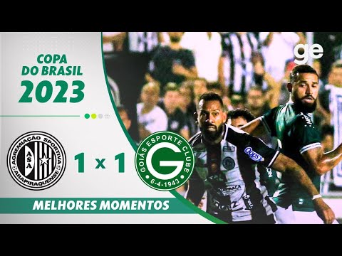 Gols e lances de ASA-AL x Goiás