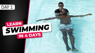 Day 1 - Adult Beginner Swimming Lessons - Beginner Lessons with Nick