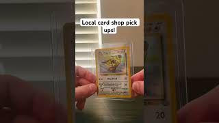 Local card shop pick ups! #pokemon #pokemonchannel #pokemoncards #cards #pokemontcg #cardshop