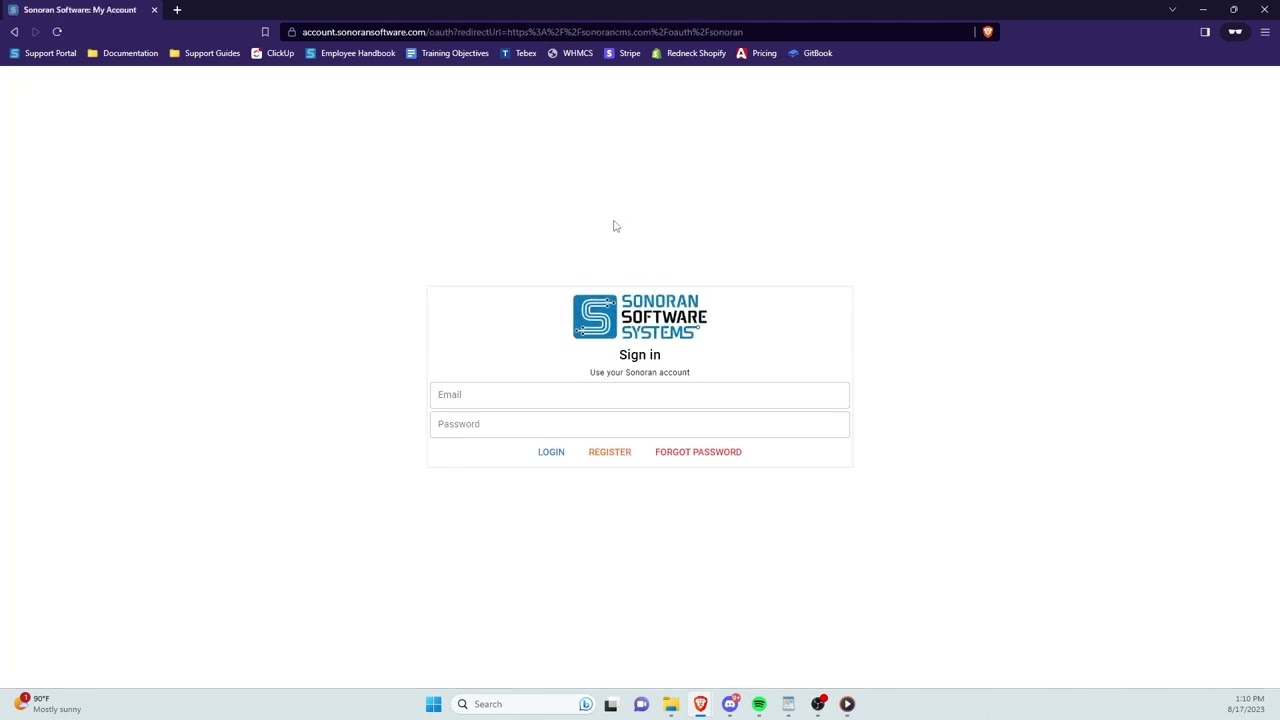 Sonoran CMS Tutorial 28: Register an Account!