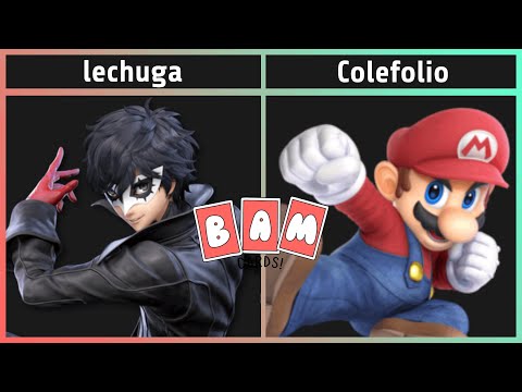 Smash @ BAM Cards 15 - lechuga (Joker) vs. Colefolio (Mario) - SSBU Tournament