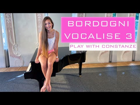 BORDOGNI Vocalise 3 (Flute #3) Play-Along with Constanze Hochwartner