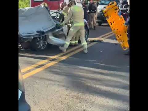 Acidente na PR-317 deixa um morto e três feridos em São José das Palmeiras