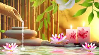 Relaxing Sleep Music with Bamboo Water Sounds 🌿 Deep Sleep, Meditation, Stress Relief, Nature So...