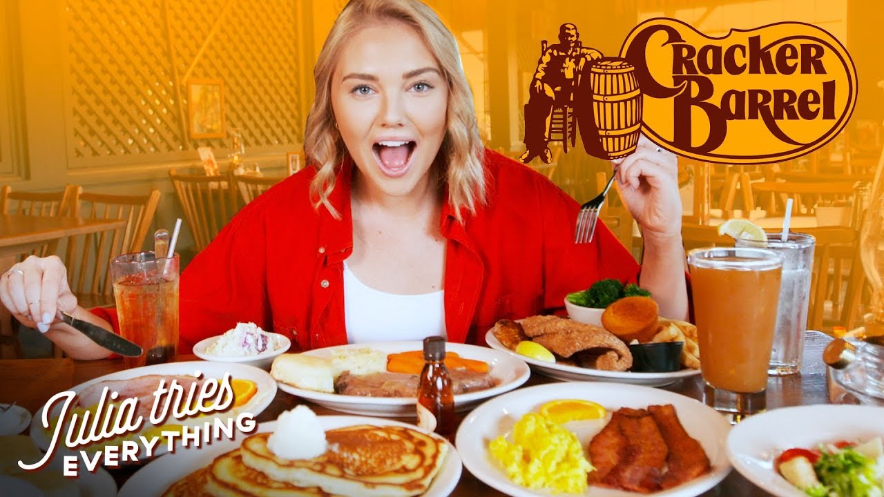 Trying 50 Of Cracker Barrel’s Most Famous Menu Items