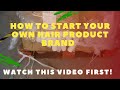 How To Start A Hair Care Brand Private Label Hair Products