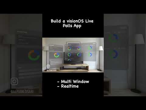 Build a visionOS Live Polls Realtime App #applevisionpro thumbnail