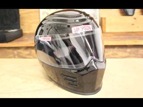 Simpson Outlaw Bandit Motorcycle Helmet Overview - Deadbeatcustoms.com