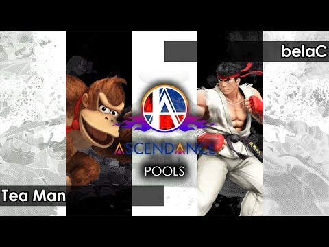 Smash 4: Tea Man (Donkey Kong) V belaC (Ryu) - Ascendance 66 Tournament SSB4