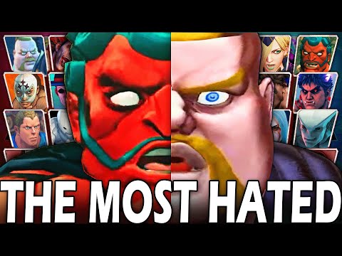 Ranking the Hated Street Fighter Characters!
