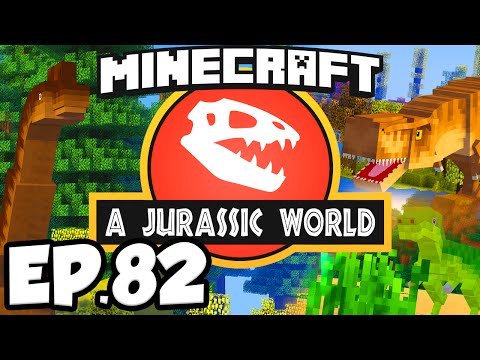 Jurassic World: Minecraft Modded Survival Ep.82 - STALLING AROUND!!! (Dinosaurs Modpack)