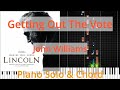🎹Getting Out The Vote, Solo & Chord, John Williams, Synthesia Piano