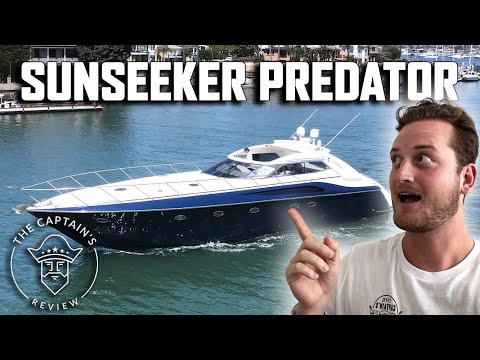 Why This Boat is the Choice of Bond Villains | Sunseeker Predator 63 | The Captain's Review