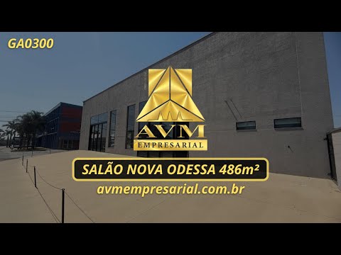 GALPÃO / SALÃO para alugar em Nova Odessa com 486m². Região Metropolitana de Campinas.