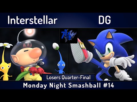 MNS # 14 | Interstellar (Olimar) vs DG (Sonic) | Losers Quarters | SSBU Ultimate Tournament