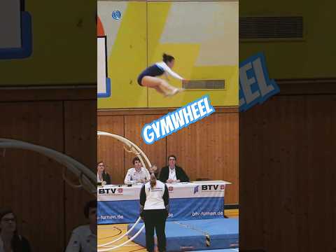 Bavarian Championships 2023 in #gymwheel Maya Kerstan  #sports #sportiv #gym