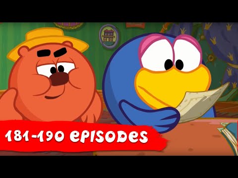 KikoRiki 2D | Full Episodes collection (Episodes 181-190) | Cartoon for Kids