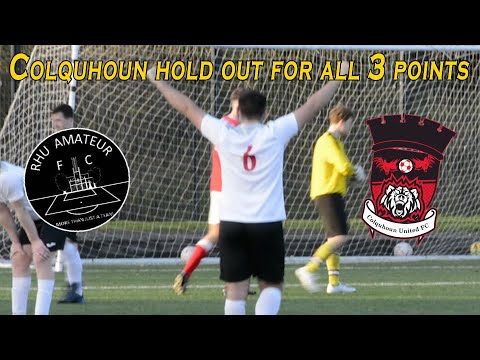 HIGHLIGHTS: RHU AFC 1-2 Colquhoun United - GGPAFL Division 2 - 05/11/22
