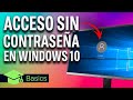 INICIA SESIÓN En WINDOWS 10 SIN USAR CONTRASEÑAS