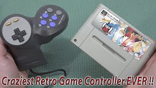 Craziest Retro Game Controller Ever Owned ... It Is Awesome !