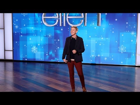 Ellen Brings the Mall Holiday Spirit to the Riff Raff Room