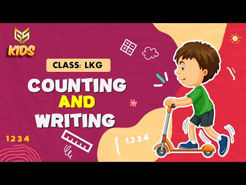 Counting and Writing- Gyansrota Kids (LKG) Maths