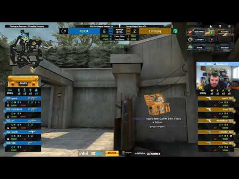 GUERRI MERECE UM TIME MELHOR ( Furia x Entropiq ESL PRO LEAGUE SEASON 14)