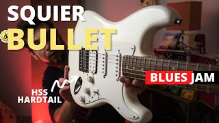 Video thumbnail for Squier Bullet Stratocaster HSS Hardtail : BLUES TEST ! | HX Stomp by Johan Joos Laur
