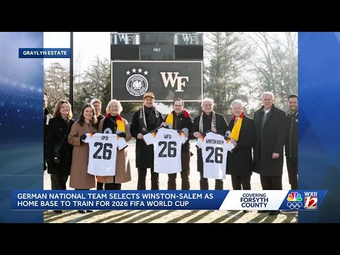 German men's soccer team will train in Winston-Salem for 2026 FIFA World Cup