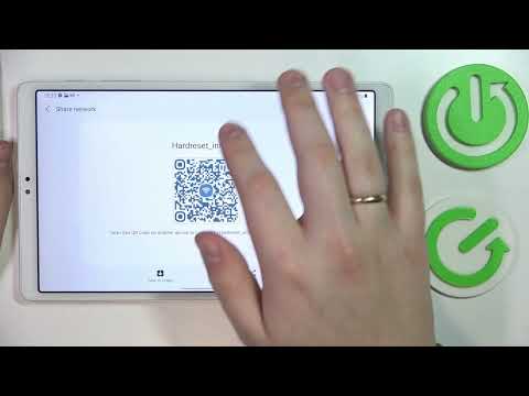 How to Share WiFi Password via QR Code in Samsung Galaxy Tab A7 Lite - Share Internet Password