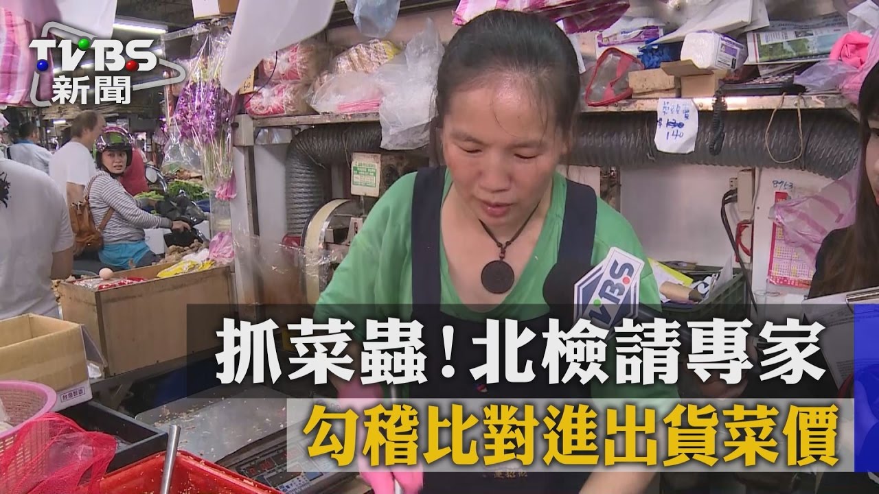 抓菜蟲!北檢請專家 勾稽比對進出貨菜價