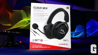 Video thumbnail for First Look! : HyperX Cloud Mix Bluetooth and Wired Headset - Review by Gamesky