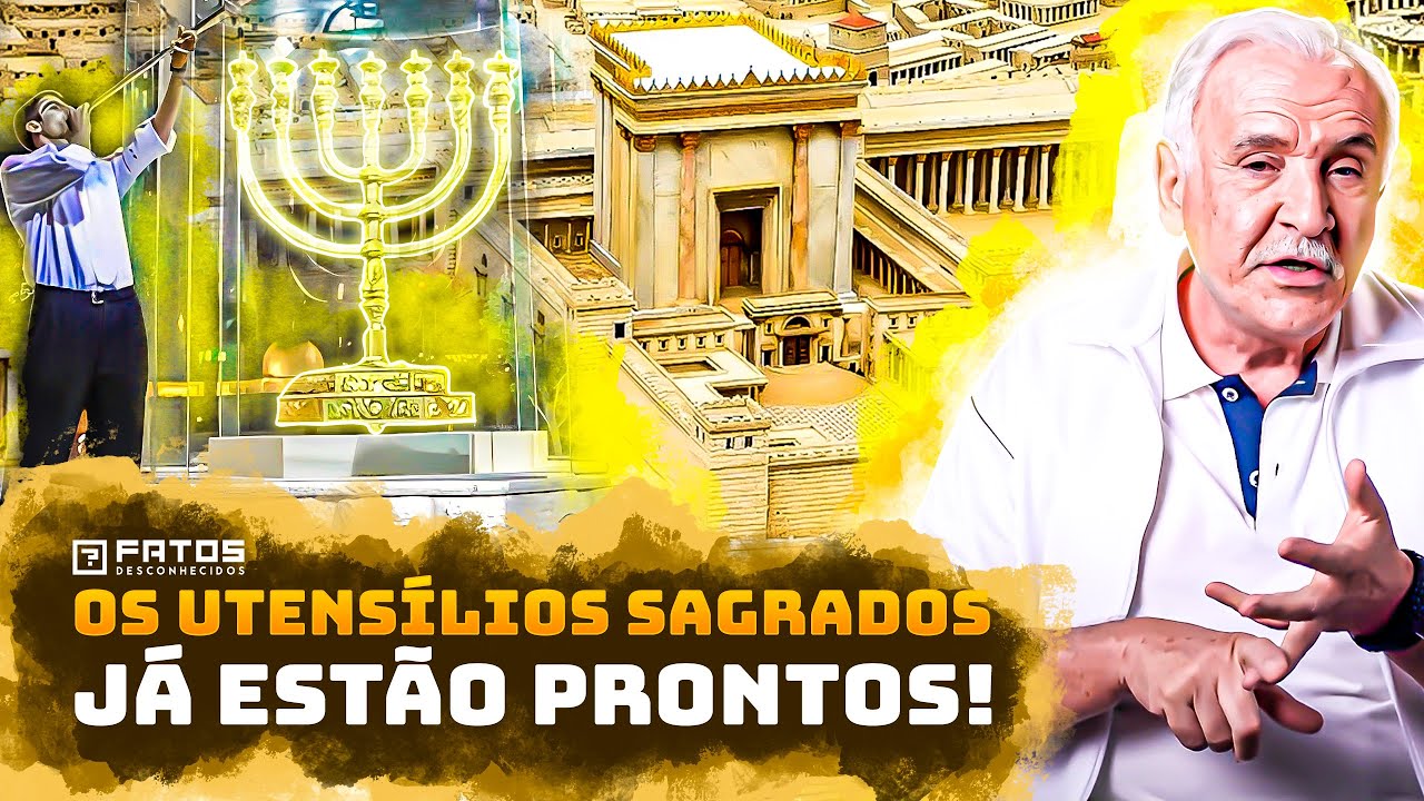 O TEMPLO de ISRAEL está sendo reconstruído?