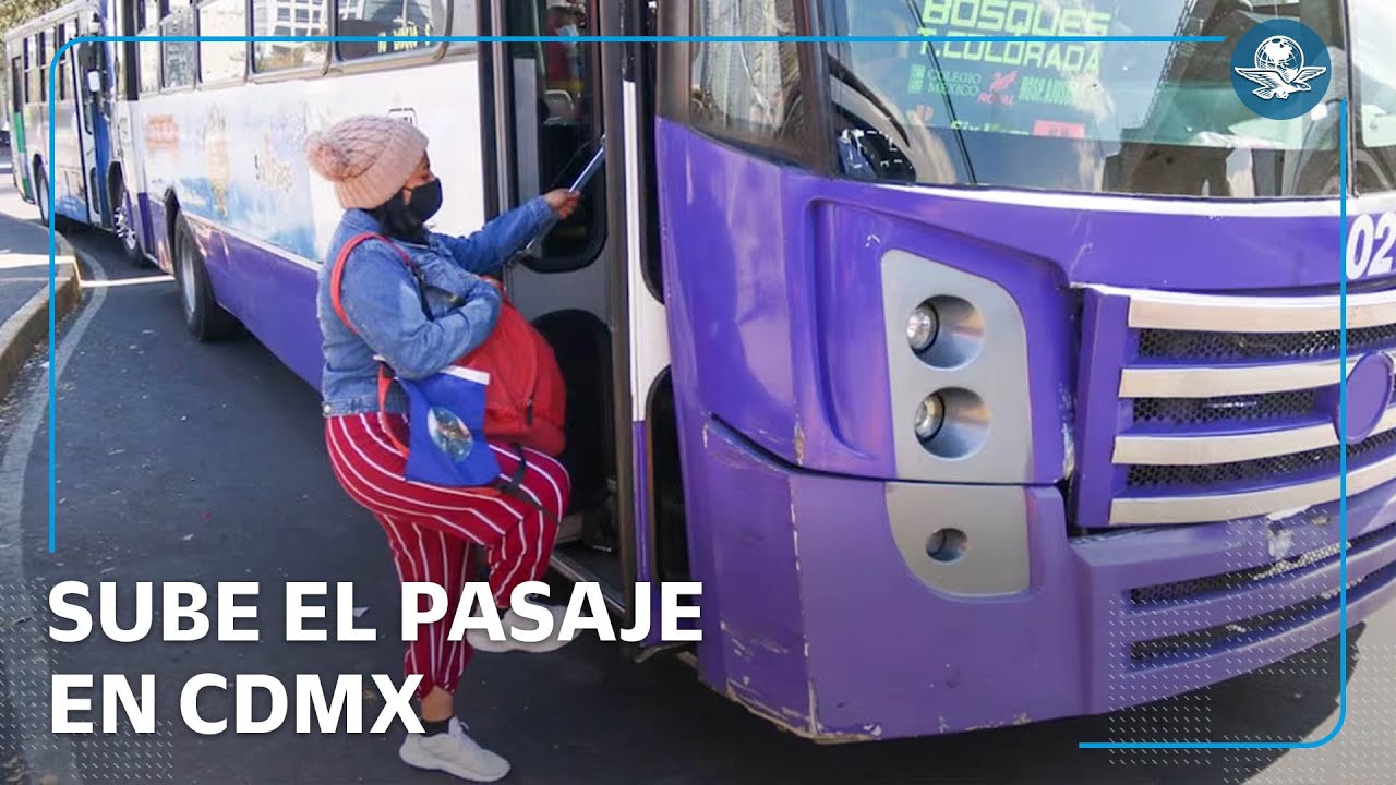 Transportistas de CDMX califican de insuficiente el alza de 1.50 pesos