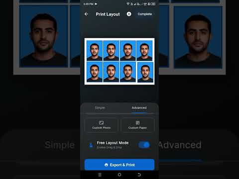 Smart Passport Photo Maker