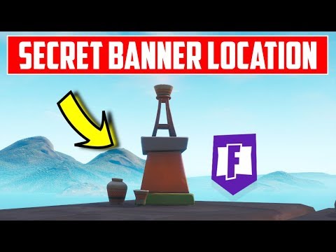 WEEK 4 SECRET BANNER SEASON 8 LOCATION GUIDE! | Fortnite Find the Secret Banner in Loading Screen 4