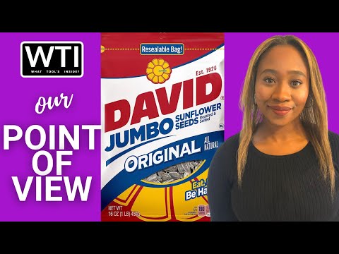 David Sunflower Seed In Shell Snack - WTI product video review
