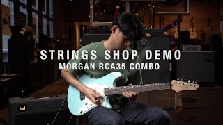 Video thumbnail for STRINGS SHOP DEMO : MORGAN RCA35R COMBO by Strings Shop