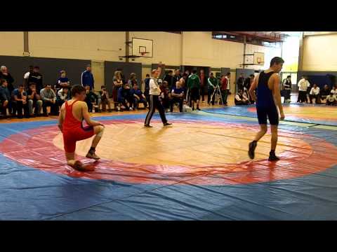 Nikolai Foot (SC Roland) vs. Fatih-Dudaev Geyik (KG Kiel/Lübeck), Freistil, -66kg, Runde 1