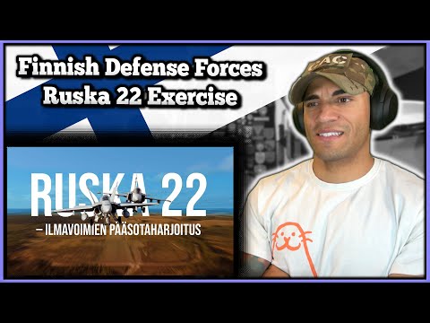 Marine reacts to Finland's MASSIVE Air Force Exercise (Ruska 22)
