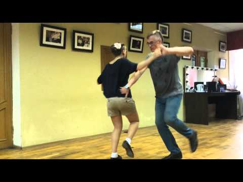 Bluesway 2014 - Lindy Hop Int-Adv Class - Vladimir Ishimov & Kamila Timershina