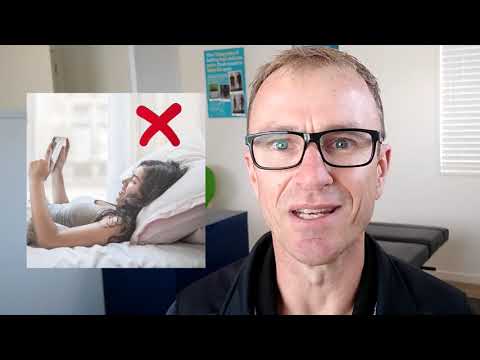 YouTube video about: How to read in bed without hurting your neck?